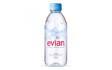 Вода Евіан 0,33л пласт